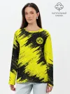 Лонгслив женский. Хлопок / FC Borussia Dortmund