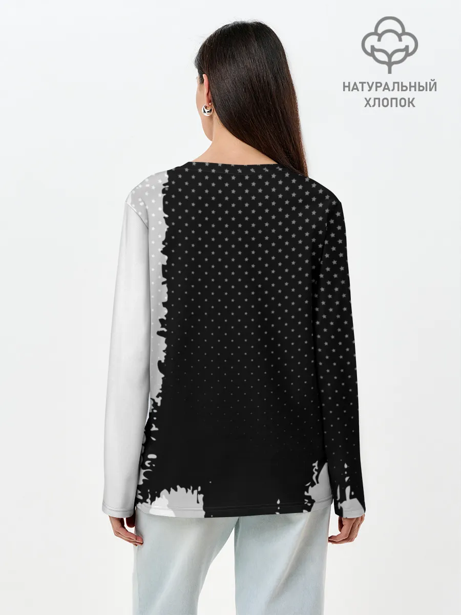 Лонгслив женский. Хлопок / JUVENTUS