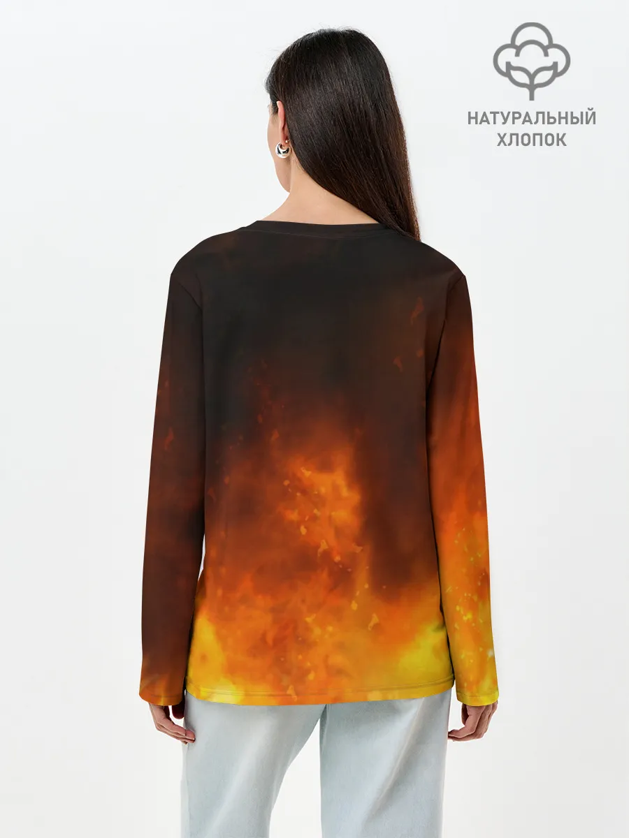 Лонгслив женский. Хлопок / The Offspring