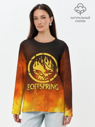 Лонгслив женский. Хлопок / The Offspring