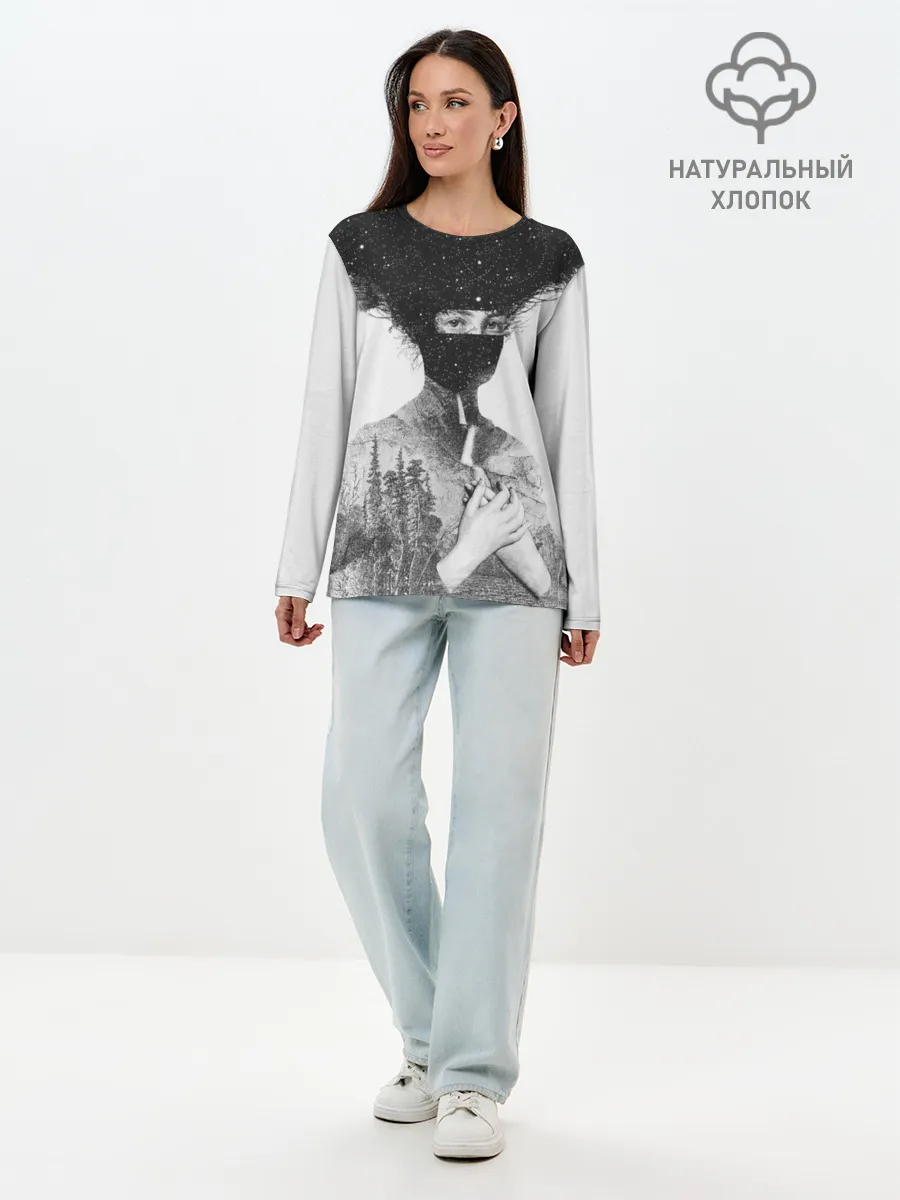 Лонгслив женский. Хлопок / Royal Blood