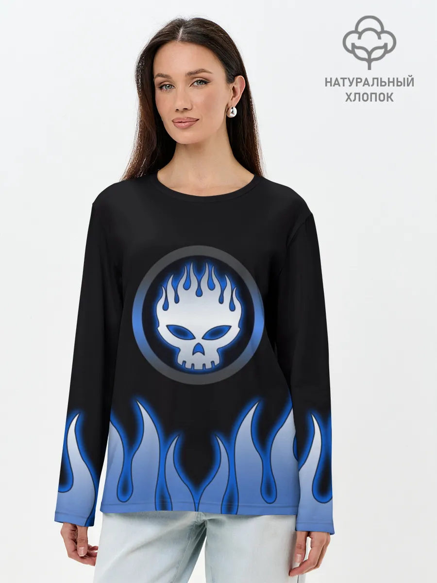 Лонгслив женский. Хлопок / The Offspring