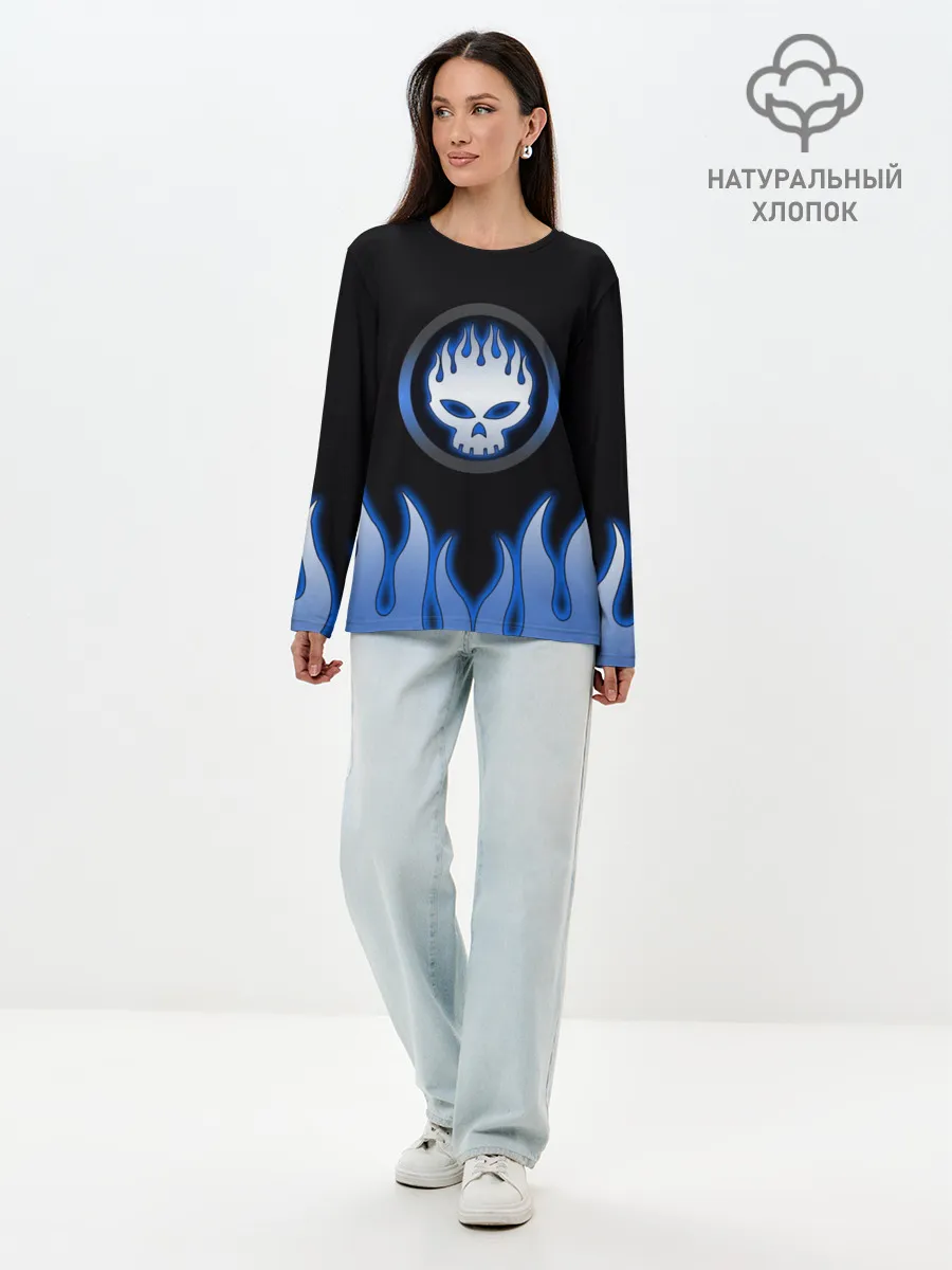 Лонгслив женский. Хлопок / The Offspring