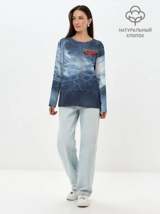 Лонгслив женский. Хлопок / Divinity