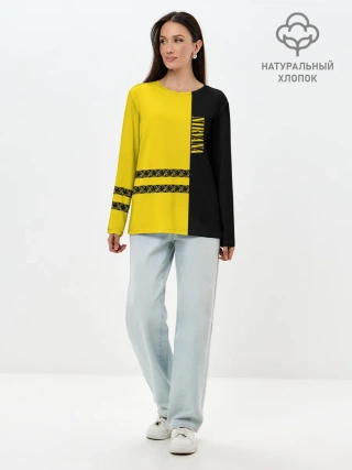 Лонгслив женский. Хлопок / Nirvana