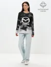 Лонгслив женский. Хлопок / Mazda sport geometry