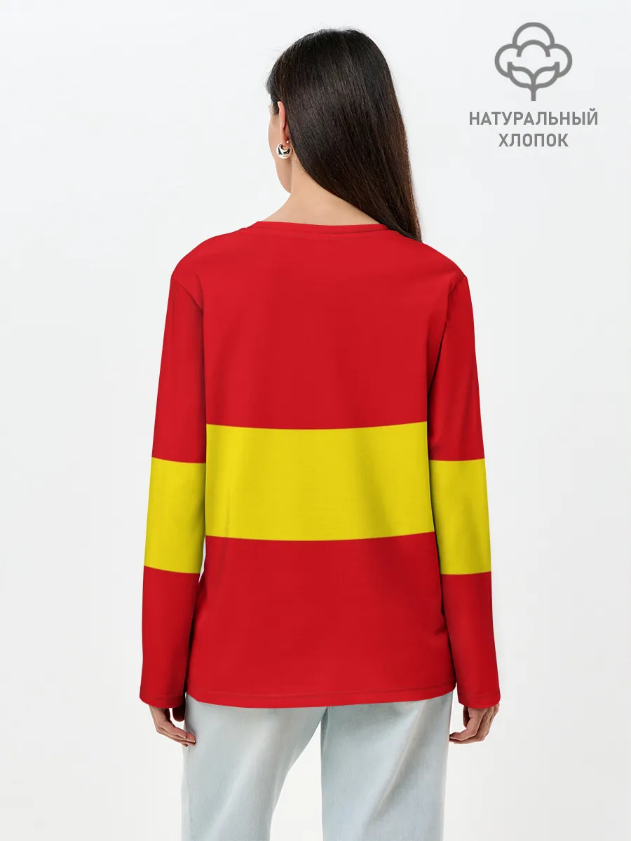 Лонгслив женский. Хлопок / Манчестер Юнайтед ФК