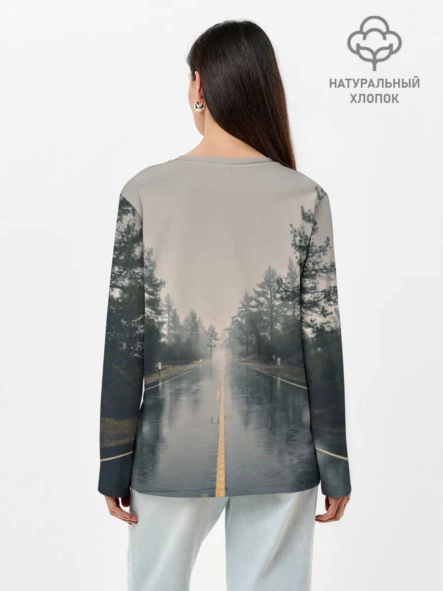 Лонгслив женский. Хлопок / Life