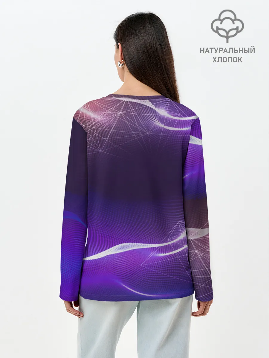 Лонгслив женский. Хлопок / Ольга Бузова