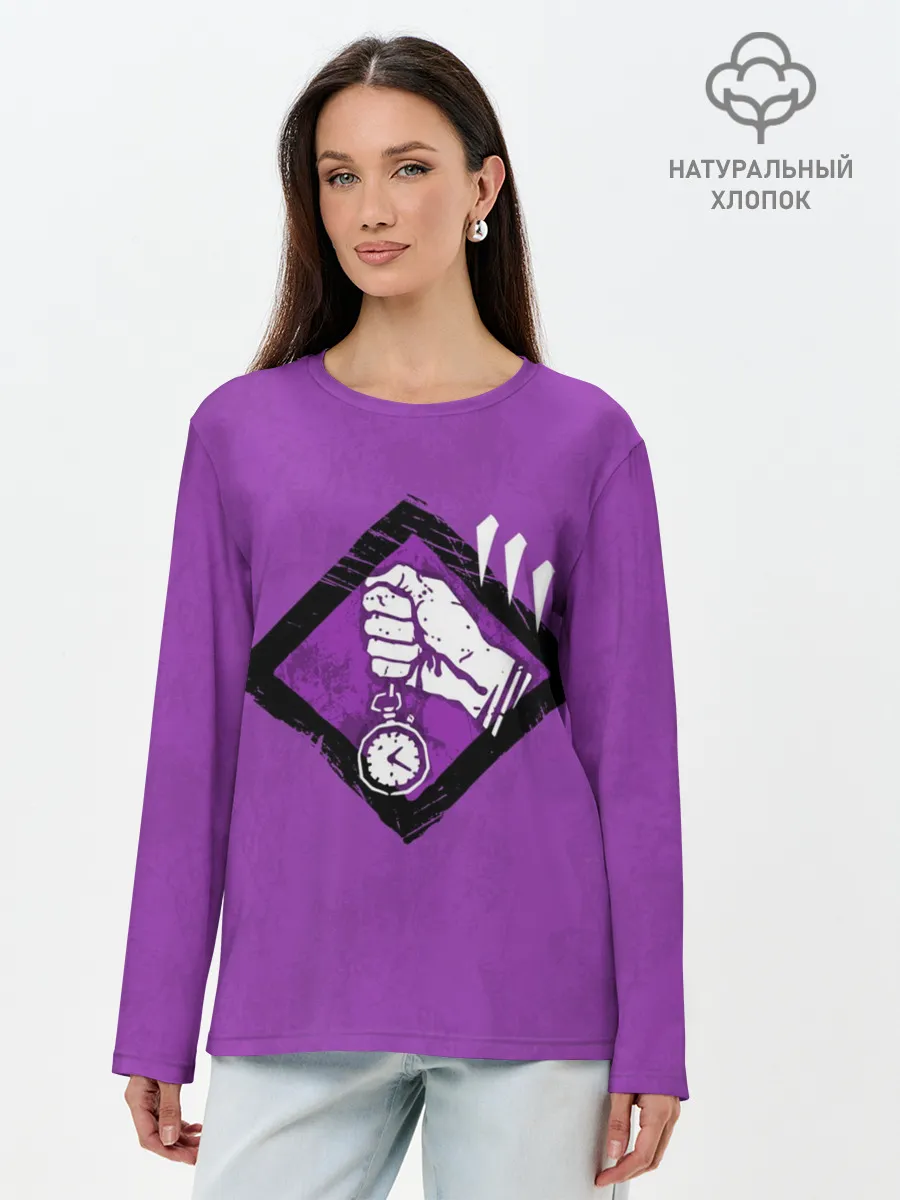 Лонгслив женский. Хлопок / Dead by Daylight