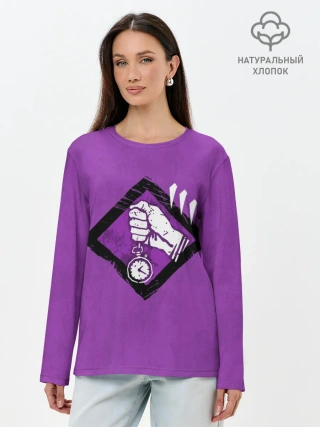 Лонгслив женский. Хлопок / Dead by Daylight