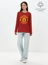 Лонгслив женский. Хлопок / Manchester United Knitted