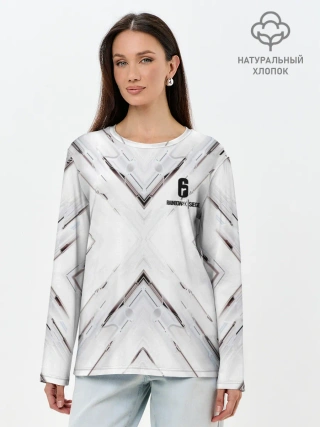 Лонгслив женский. Хлопок / RAINBOW SIX SIEGE