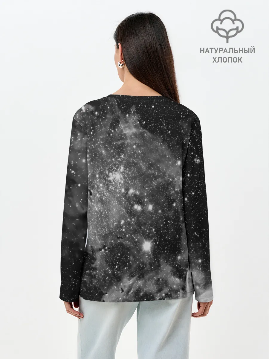 Лонгслив женский. Хлопок / Manchester United Cosmos