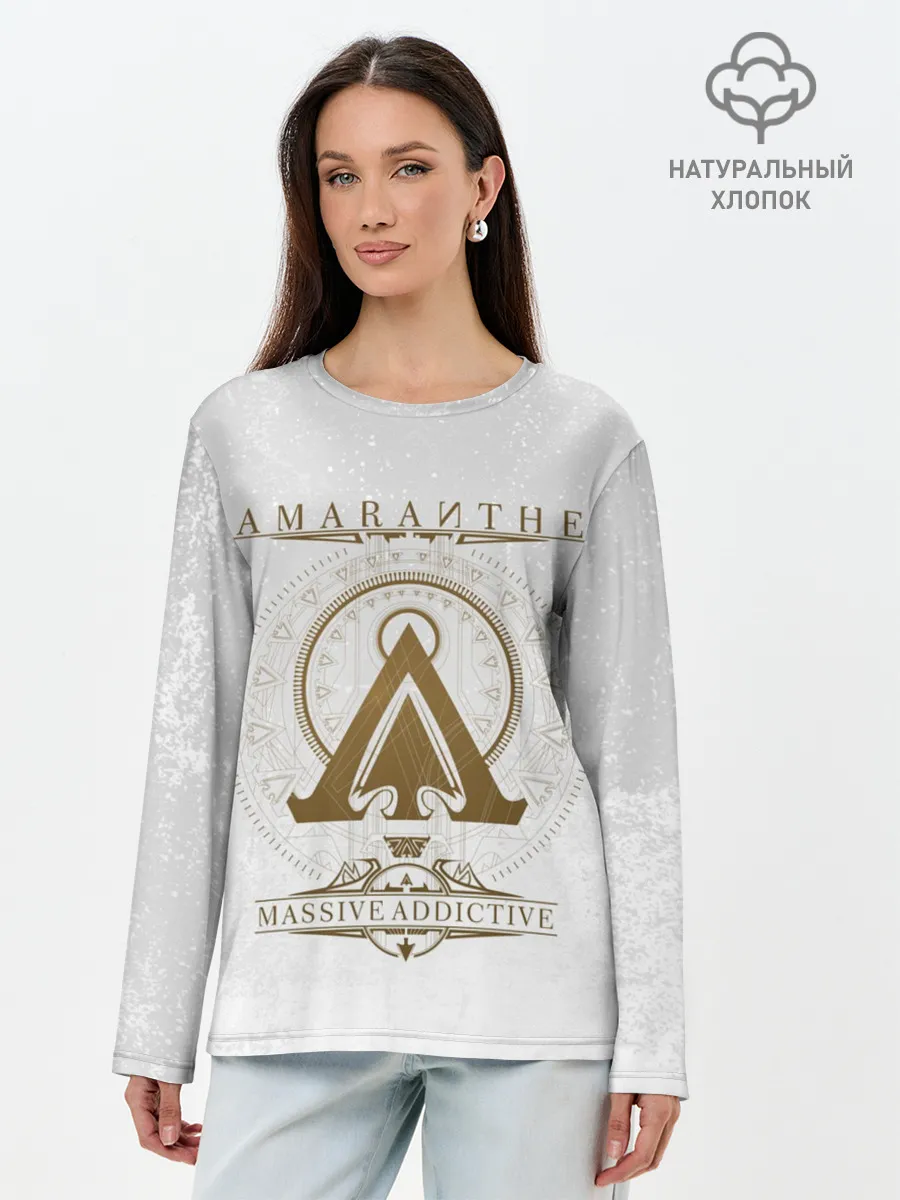 Лонгслив женский. Хлопок / Amaranthe