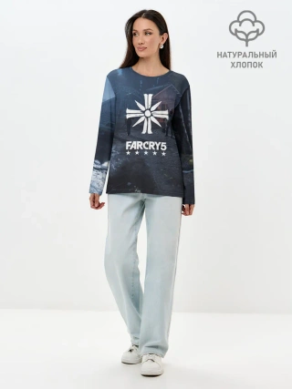 Лонгслив женский. Хлопок / Cult Far Cry