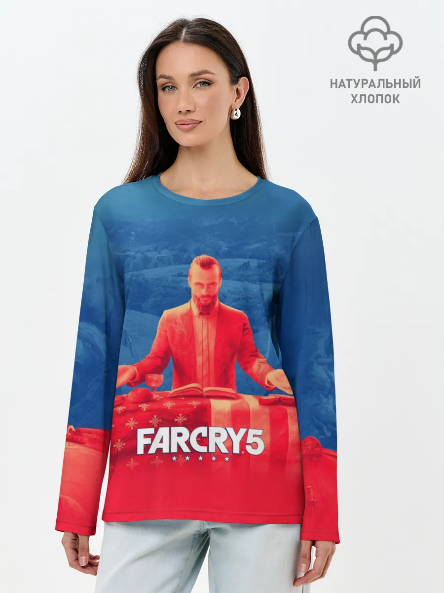 Лонгслив женский. Хлопок / Joseph Seed Family