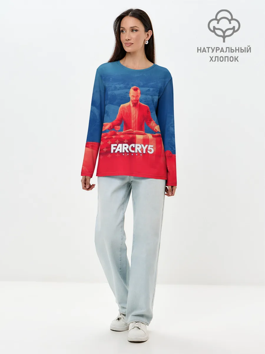 Лонгслив женский. Хлопок / Joseph Seed Family