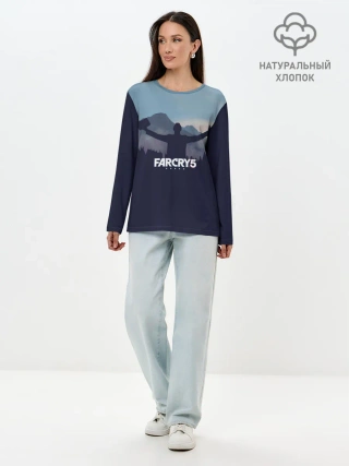 Лонгслив женский. Хлопок / Ave Joseph