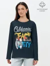Лонгслив женский. Хлопок / Калифорния