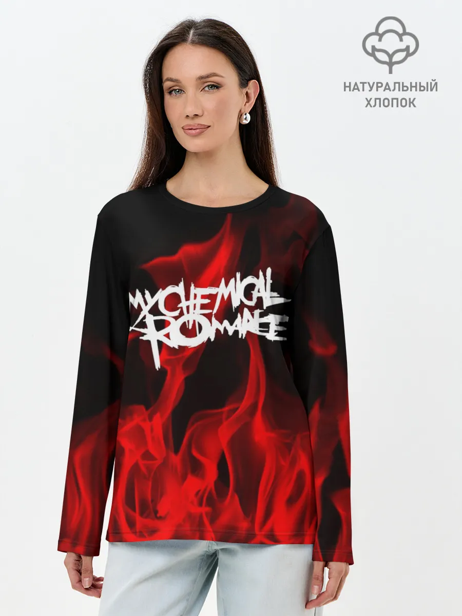 Лонгслив женский. Хлопок / My Chemical Romance