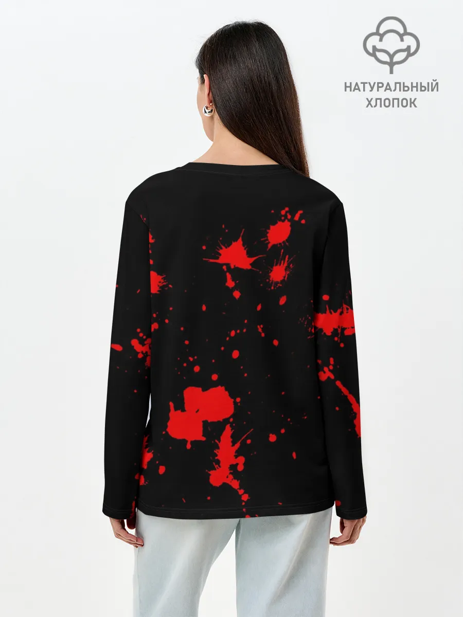 Лонгслив женский. Хлопок / Depeche Mode