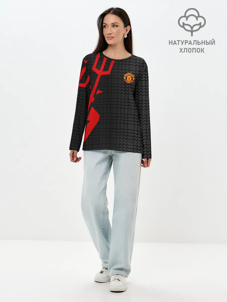 Лонгслив женский. Хлопок / F.C.M.U SPORT