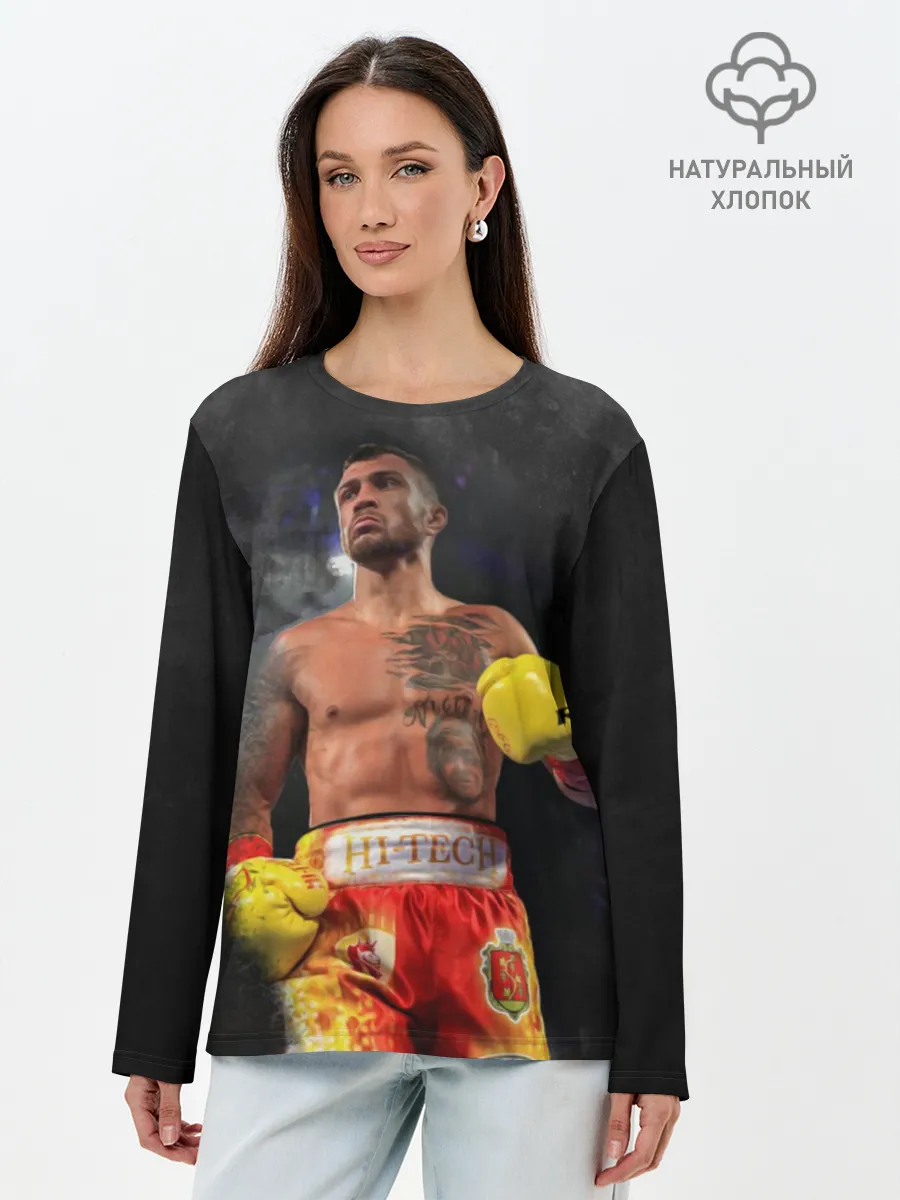 Лонгслив женский. Хлопок / Vasyl Lomachenko_2
