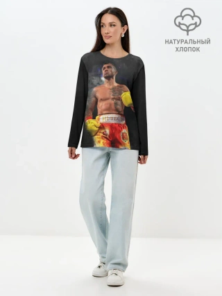 Лонгслив женский. Хлопок / Vasyl Lomachenko_2