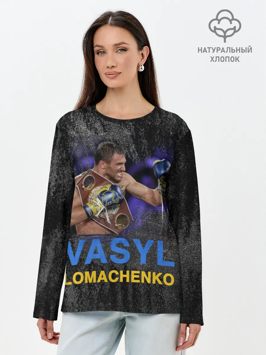 Лонгслив женский. Хлопок / Василий Ломаченко_2
