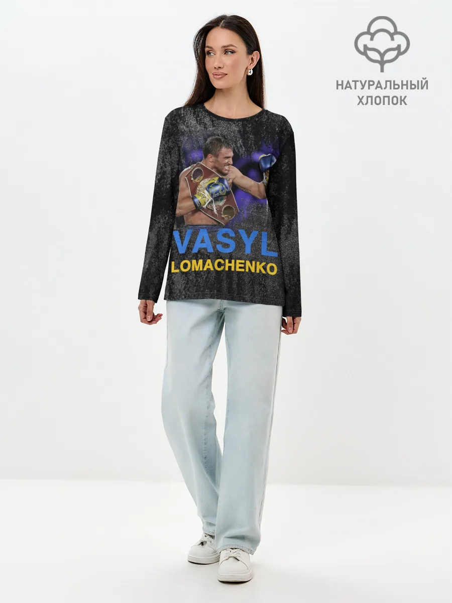 Лонгслив женский. Хлопок / Василий Ломаченко_2