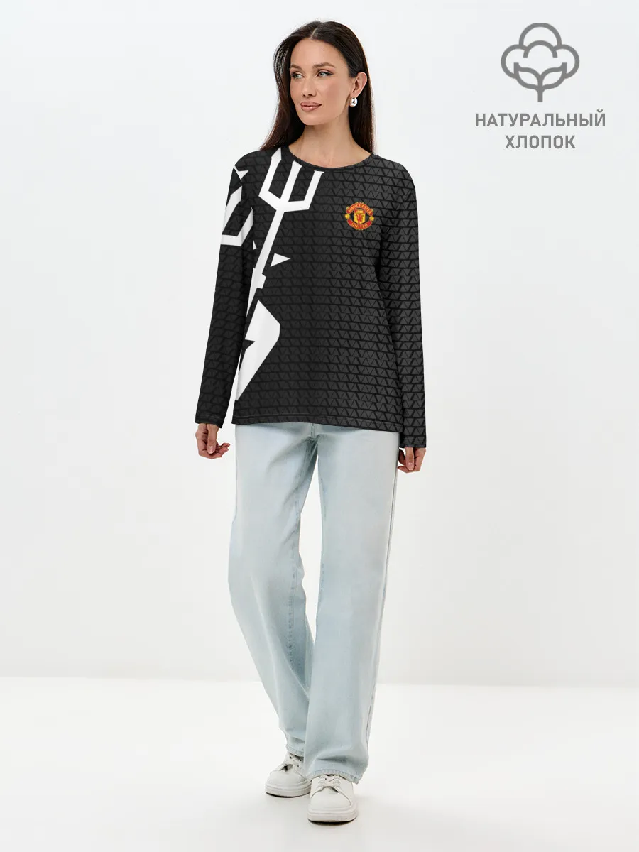 Лонгслив женский. Хлопок / F.C.M.U SPORT