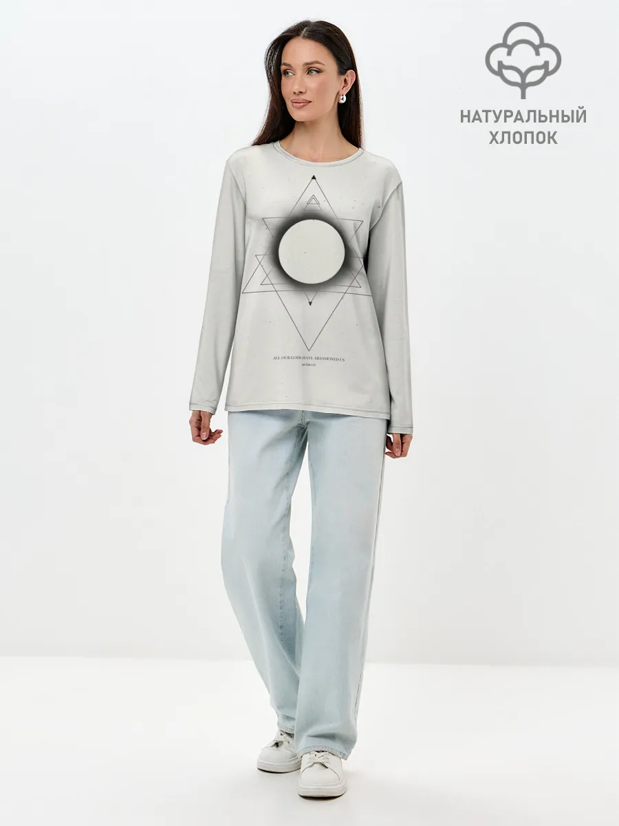 Лонгслив женский. Хлопок / Architects