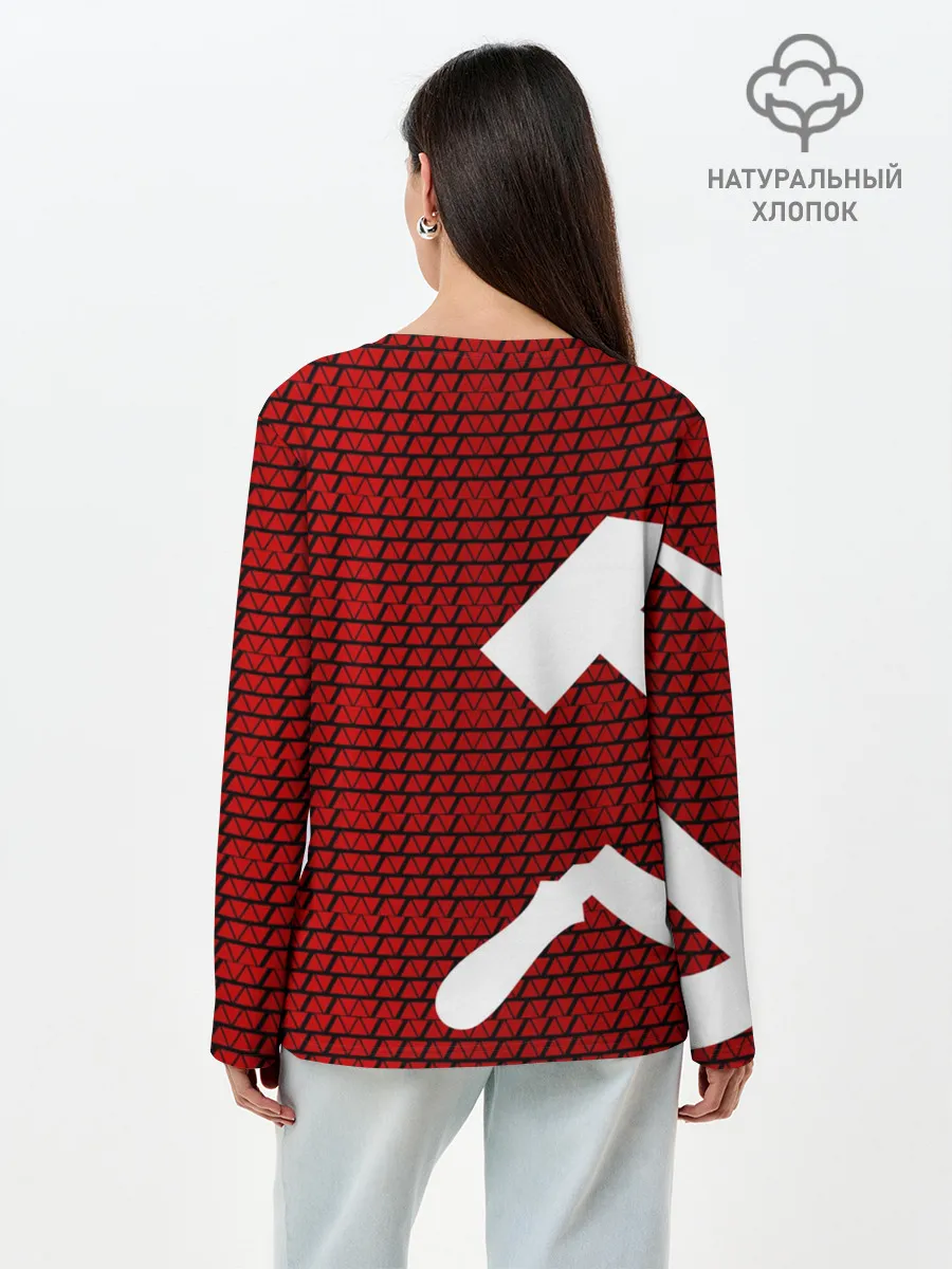 Лонгслив женский. Хлопок / СССР