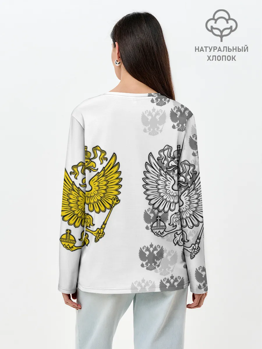 Лонгслив женский. Хлопок / Russia