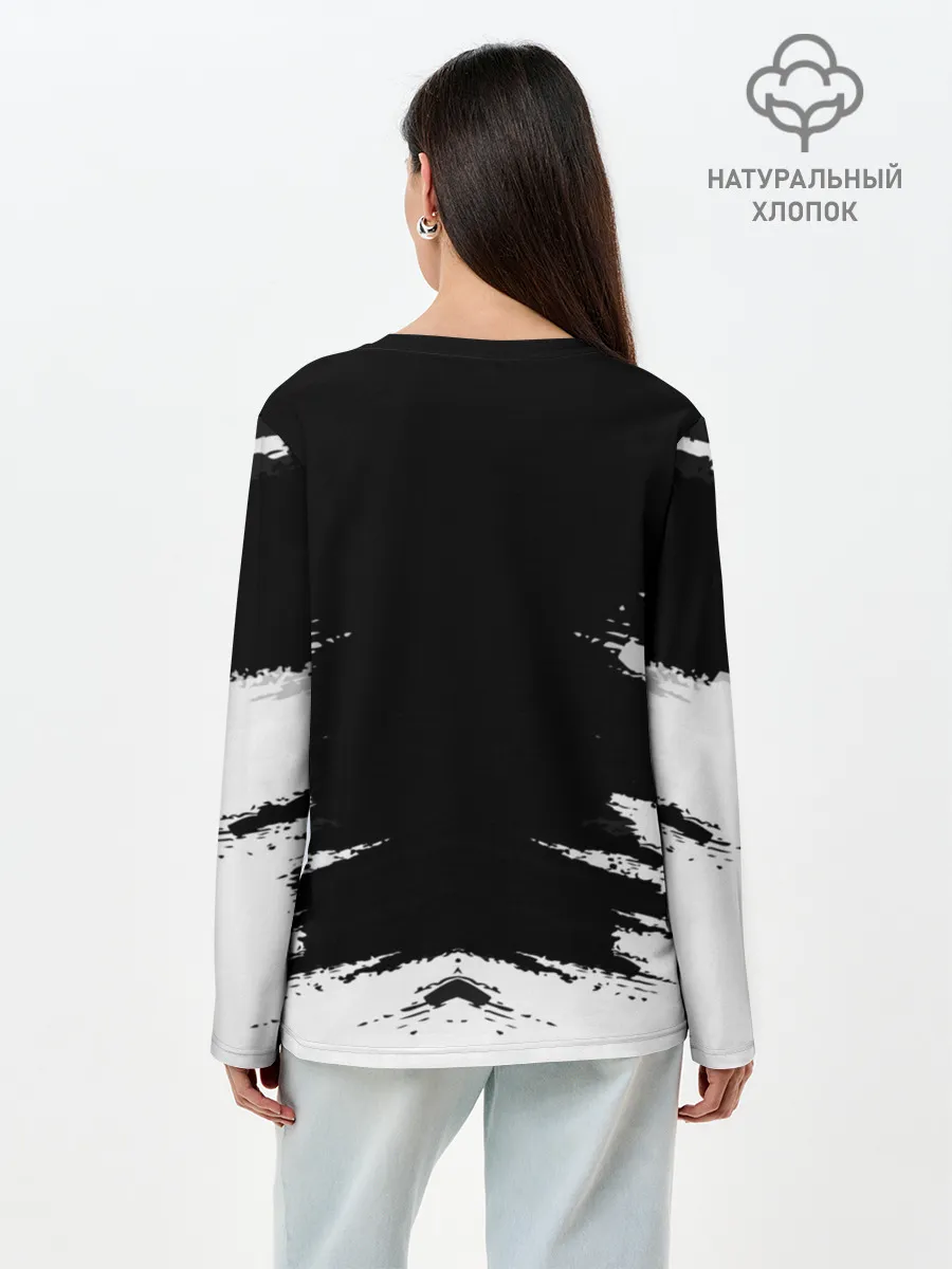 Лонгслив женский. Хлопок / JUVENTUS