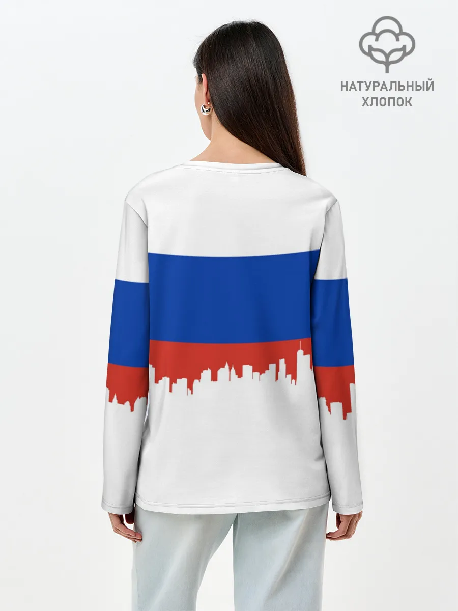 Лонгслив женский. Хлопок / TYUMEN