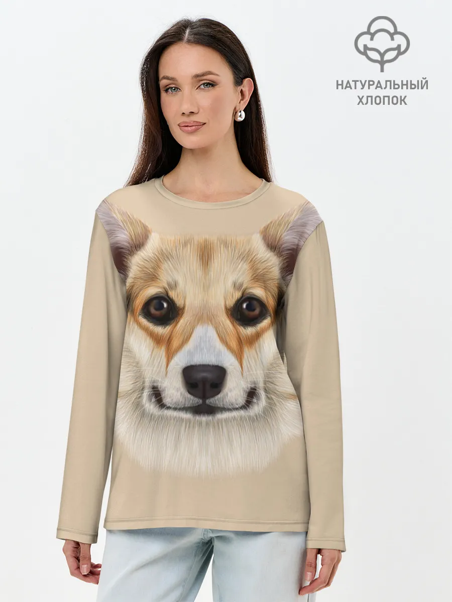 Лонгслив женский. Хлопок / Pembroke