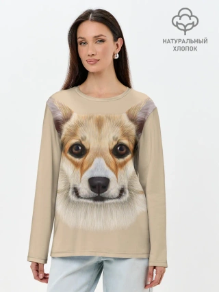 Лонгслив женский. Хлопок / Pembroke