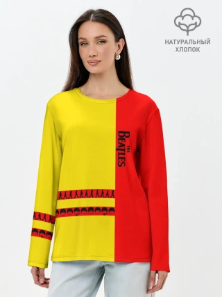 Лонгслив женский. Хлопок / The Beatles