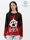 Лонгслив женский. Хлопок / SLAYER