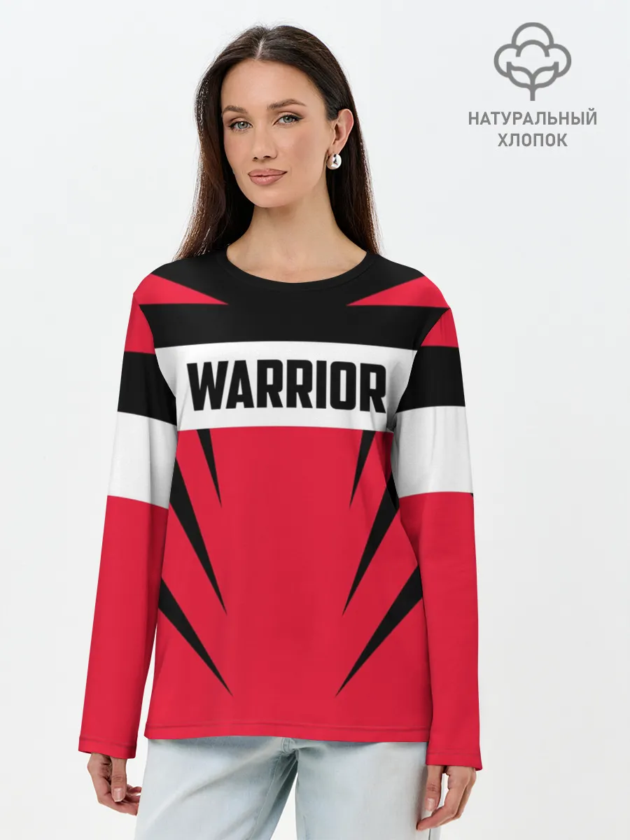 Лонгслив женский. Хлопок / Warrior