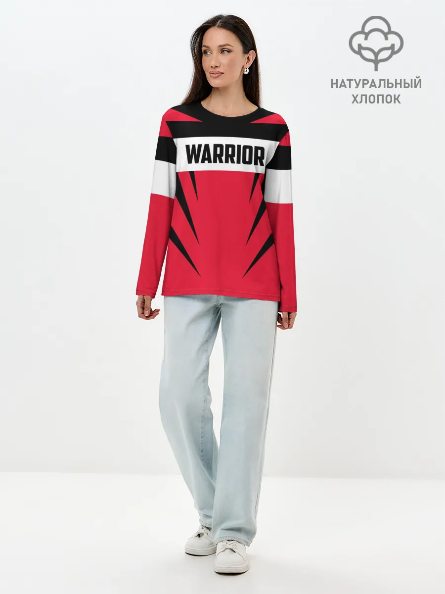 Лонгслив женский. Хлопок / Warrior