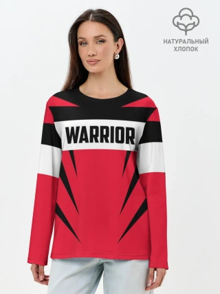 Лонгслив женский. Хлопок / Warrior