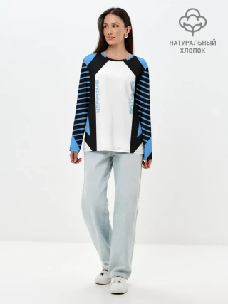 Лонгслив женский. Хлопок / Swimmer