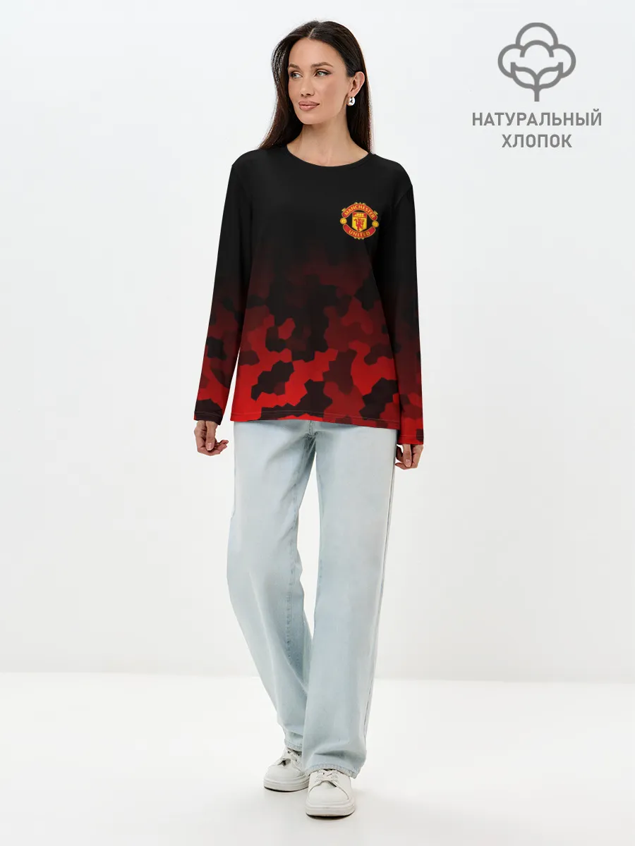 Лонгслив женский. Хлопок / F.C.M.U SPORT