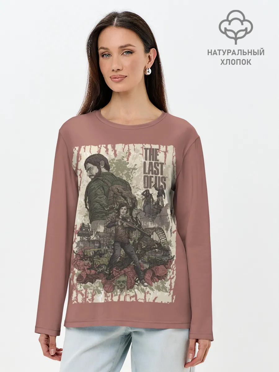 Лонгслив женский. Хлопок / The Last of Us_3