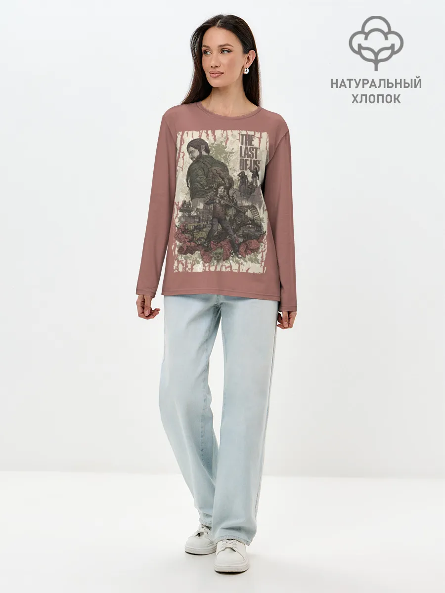 Лонгслив женский. Хлопок / The Last of Us_3