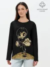 Лонгслив женский. Хлопок / Bendy and the ink machine