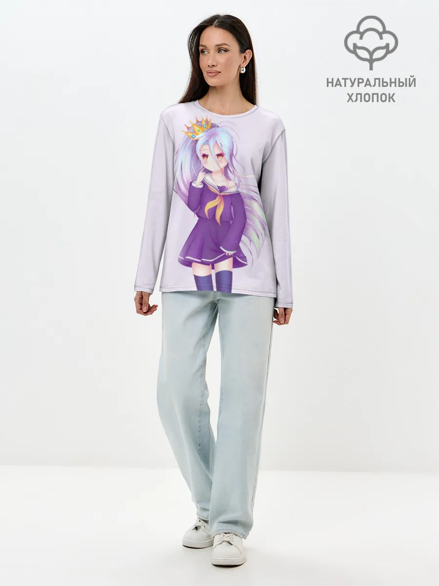 Лонгслив женский. Хлопок / Сиро